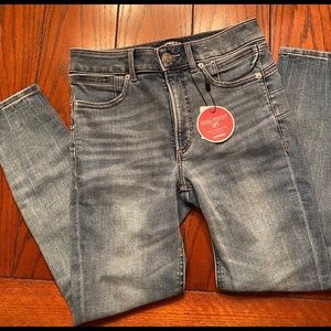 Express High Rise Lifting Denim